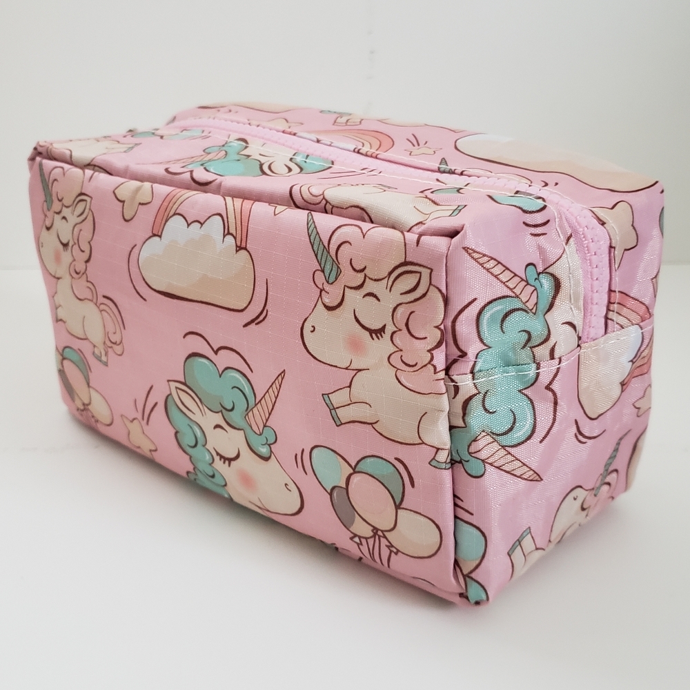 Unicorn Cosmetic Pink Bag - Picture 4 of 8